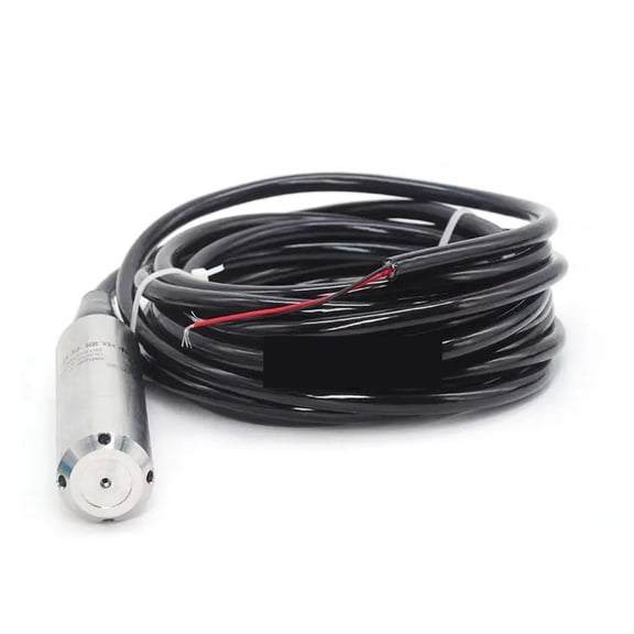 Input Type Liquid Level Transmitter Integrated Liquid Level Sensor 4-20ma Pool Water Tank Water Level Sensor Probe ,Easy to Operate