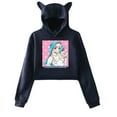 thumbnail image 1 of InquisitorMaster Hoodie Sweatshirts Crop top Printing Internet Celebrity for Girls Cat Ear Youth Streetwear, 1 of 2