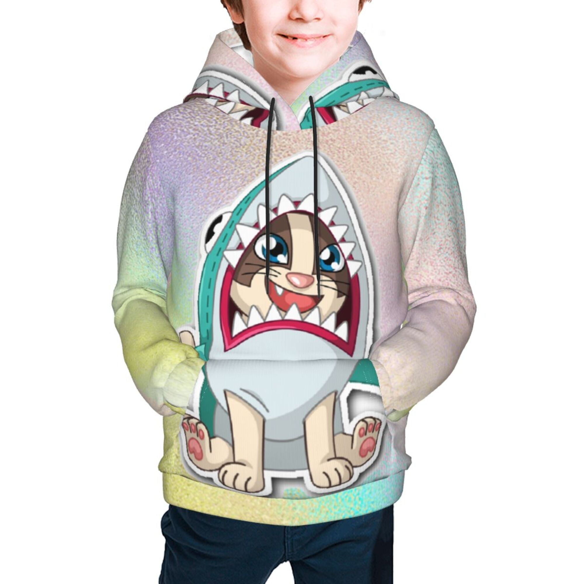 InquisitorMaster Kids' Hoodie 3D Print Sweatshirt Soft Pullover Hooded