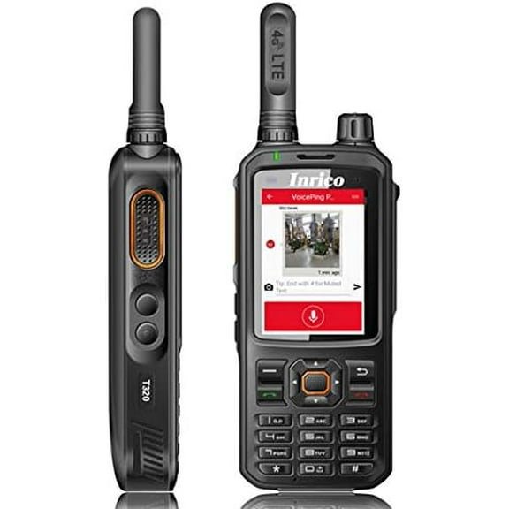 Inrico T320 with VoicePing Walkie Talkie Software License (4G on AT&T and T-Mobile)