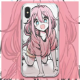 Ins Anime Pink hair Girl Phone Case For iPhone 16 PRO MAX 15 14 13 12