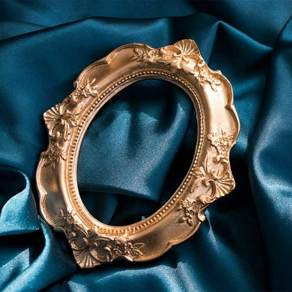 Ins Golden Retro Small Photo Frame Decoration Photo Props Frame