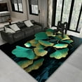 thumbnail image 1 of Ins Green Light Luxury Carpets for Living Room Room Decor Bedroom Carpet Large Area of Study Washable Rugs Non Slip Floor Mats, 1 of 5