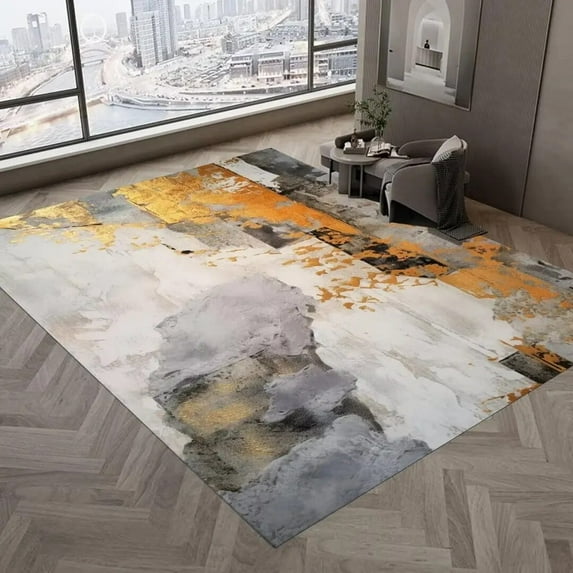 Ins Modern Large for Carpet Living Room 160x230cm Home Decoration Abstract Area Rugs Bedroom Washable Rug Cloakroom Soft Mats