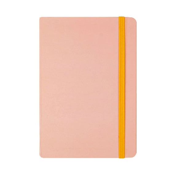 Ins-Style Macaron Solid Color Notepad A7 Fruit Orange|Journal Notebooks 1 Pack Thick Paper Hardcover