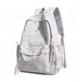 thumbnail image 1 of Ins Style Star Backpack Women Student Cute Large Capacity School Bag Junior High Senior High Casual Travel Rucksack Pink, 1 of 8