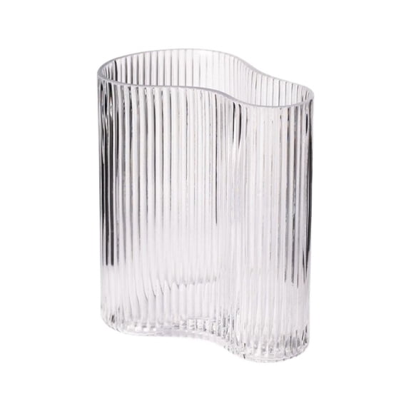 Ins Style Vase Decoration Glass Living Room Transparent Tulip Flower Hydroponic