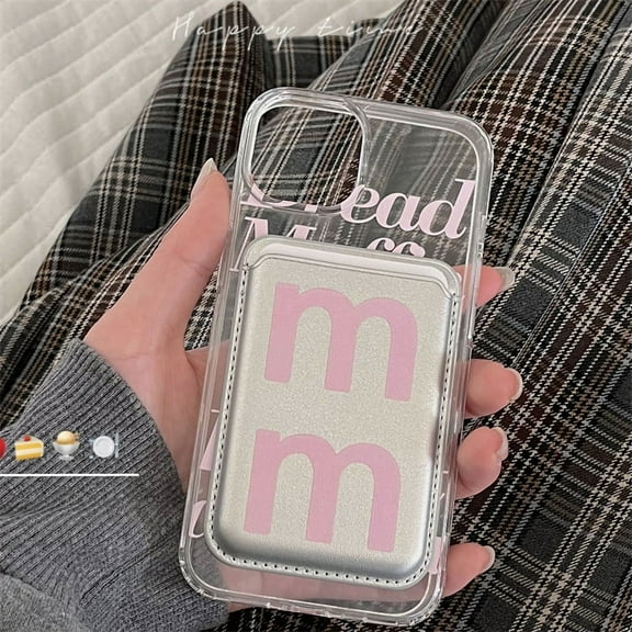 Ins Stylish Letter For MagSafe Magnetic Case For iPhone 15 14 13 12 11 Pro Xs Max X Xr 7 8 Plus Cases Wireless Charge Soft Cover