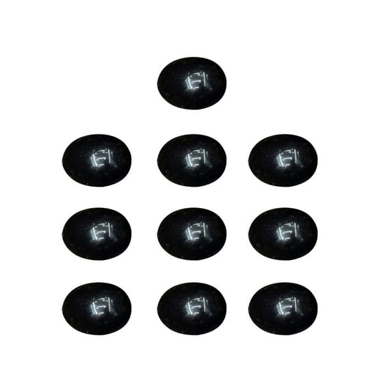 InsCrazy 0.79in 10pcs Mini Crystal Easter Eggses, Agate Bird Eggses Easter Decorations on Clearance