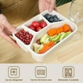 thumbnail image 1 of InsCrazy Bento Box Adult Food Grade Rice Husk Lunch Box Tableware Lunch Box Bento Box, 1 of 7