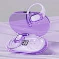thumbnail image 1 of InsCrazy Bluetooth Headphones, Clip on Open Ear Wireless Earphone Hanging Ear Type Large Capacity Built-in Battery Low Latency True Wireless, 1 of 7