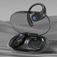 thumbnail image 1 of InsCrazy Bluetooth Headphones, Clip on Open Ear Wireless Earphone Hanging Ear Type Large Capacity Built-in Battery Low Latency True Wireless, 1 of 7