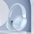 thumbnail image 1 of InsCrazy Bluetooth Headphones, Head Mounted Wired and Wireless Double Mode Foldable Soft Headband Low Latency Noise Cancelling Earbuds, 1 of 7