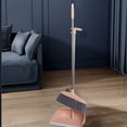 thumbnail image 1 of InsCrazy Broom with Dustpan Combo Set Set Standing Lightweight Space Saving for Kitchen Living Room Bathroom and Hall Floor for Office, Home, Hotel, Bar, Kitchen, Lobby, Floor 33 inches, 1 of 6