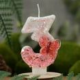 thumbnail image 1 of InsCrazy Candles, Christmas Candles 0 to 9 Number Birthday Candles Cake Party Decorations New Year's Eve Celebration New Number Candles Cake Decoration Candles Christmas Gifts for Women, 1 of 6