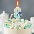 thumbnail image 1 of InsCrazy Candles, Christmas Candles Snowman Number Candle Snowflake Cake Label Children's Birthday Decoration Theme Birthday Cake Cupcake Boy Girl Birthday Supplies Christmas Gifts for Women, 1 of 6