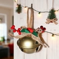 thumbnail image 1 of InsCrazy Christmas Bell Hanging Ornament 6.3in Christmas Pendant Metal Ornaments Pendant, 1 of 6