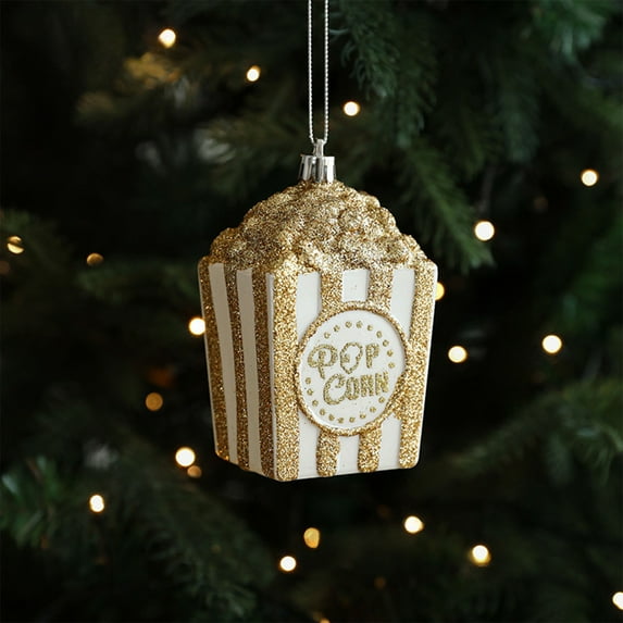 InsCrazy Christmas Plastic Pendant Hanging Christmas Decorations, Christmas Ornament for Indoor Outdoor Xmas Tree Decororations