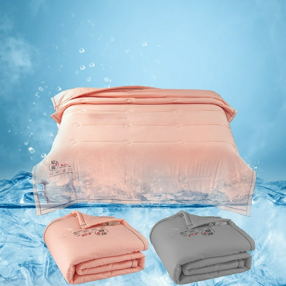 InsCrazy Cooling Blanket Queen Size Throw Blanket for Couch Bed Sofa Bedroom Cool Quilt