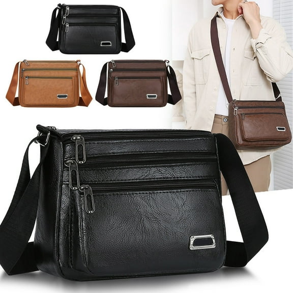 InsCrazy Crossbody Bags for Women Premiums Textured Leather Shoulder Crossbody Bag Adjustable Strap Lightweight Spacious Handbag for Travel Work Daily Necessary