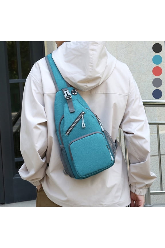 Crossbody Bags for Women Sling Bag with Adjustable Shoulder Strap Multiple Pockets Reflective Stripe for Travel Commute and Daily Use