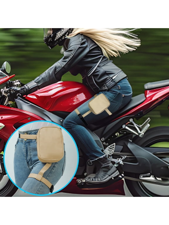 Fanny Pack for Cycling, Large Capacity Leg Bag for Outdoor Sports Portable Thigh Pouch for Women