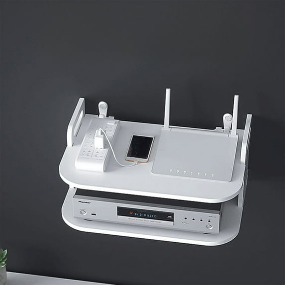 InsCrazy Floating Wall Shelves for Living Room, Bedroom, Office, Home Workshop, Router Shelf Bedroom Set Box Rack Wall No