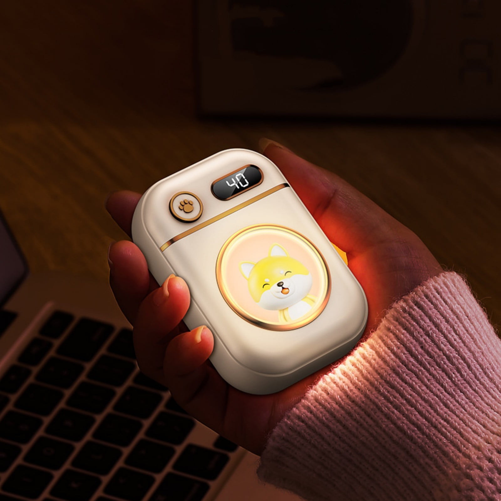 InsCrazy Hand Warmers, Hand Warmer Charging Treasure 2in1 Double