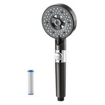 InsCrazy High Pressure Shower Head with Handheld, Pressurized Shower Head Shower Bar Bath Faucet Water Heater Set Rain Out Water Volume Showerhead