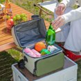 thumbnail image 1 of InsCrazy Insulated Lunch Box, Waterproof Lunch Bag with Adjustable Shoulder Strap Portable Large Capacity Picnic Bag, 1 of 7