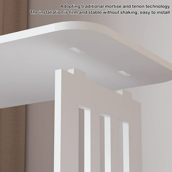 InsCrazy Nightstand Bedside Table Mini Nightstand Side Table Bedroom Multifunctional Table Concise for Office, Living Room, Kitchen, Bathroom, Dorm