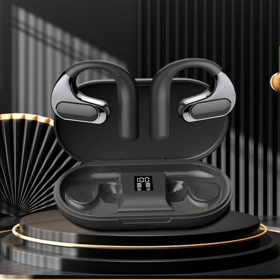 InsCrazy Open-Ear Earbuds F6 Bluetooth Headset Wireless Ear-hook Sports Headset High Sound Quality Intelligent Noise Reduction Large Volume