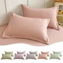 InsCrazy Pillowcases Pack of 2, King Size Pillow Cases, Soft and Breathable Wrinkle Resistant Pillow Covers 20 X 30 Inches