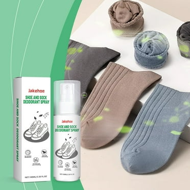 InsCrazy Shoe Cleaner, 100ml Shoe and Sock Deodorant Spray