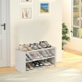 thumbnail image 1 of InsCrazy Shoe Rack Organizer for Kitchen Bathroom Office Living Room, Shoe Rack Simples Layer Dusts Proof Shoe Cabinet, 1 of 6