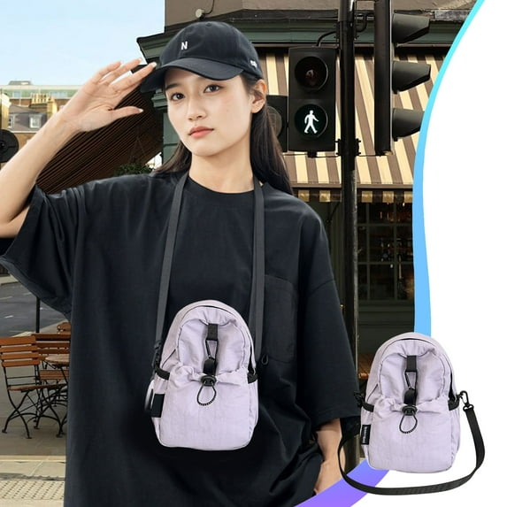 InsCrazy Sling Backpack for Men, Large Capacity Crossbody Bag Sturdy Sling Bag Waterproof Shoulder Bag for Outdoor Hiking Travel