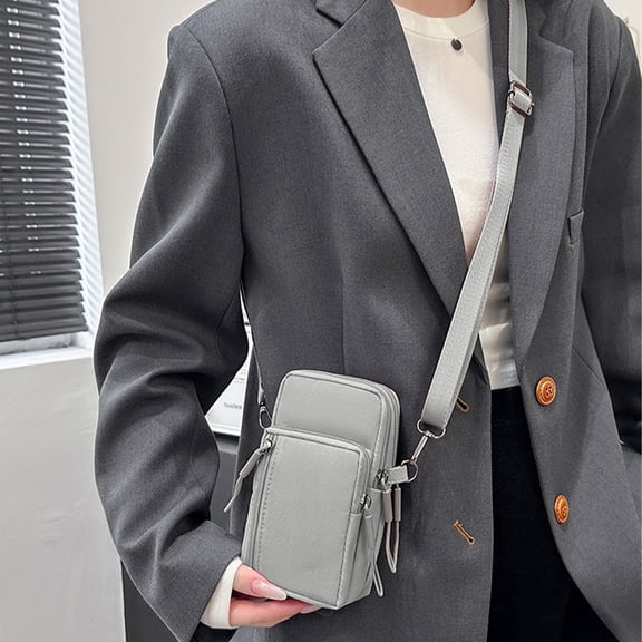 InsCrazy Sling Bag for Women, Lightweight Crossbody Bag Cell Phone Wallet Pouch Shoulder Purses Handbag Messenger Backpack Daypack Work Bag for Travel