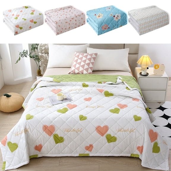 InsCrazy Summer Blanket Transfer Heat to Keep Body Cool Night Sweats for Bedroom Couch Sofa on Clearance