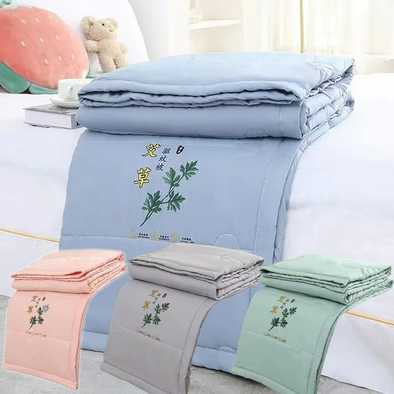 InsCrazy Summer Quilt Double Sided Cooling Quilt, Lightweight & Easy Care for Bed Office Home