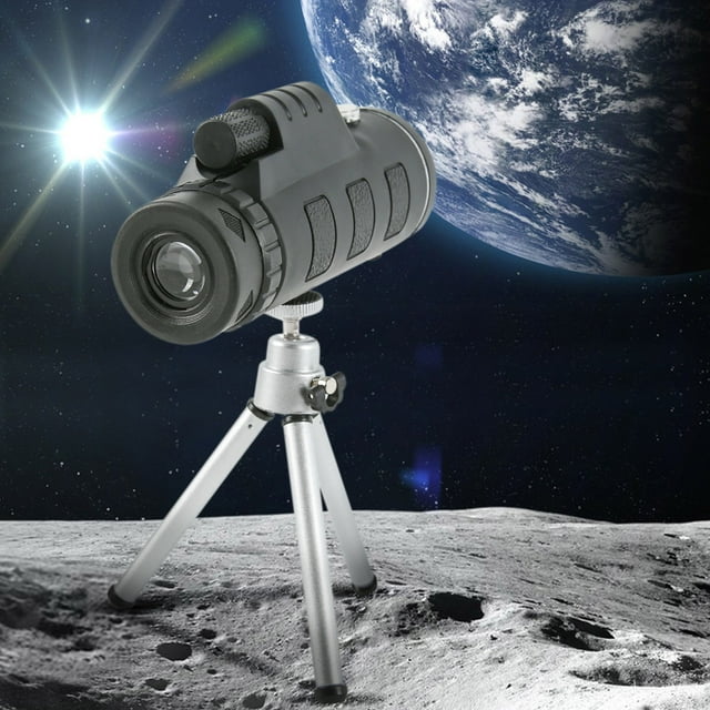 InsCrazy Telescopes for Adults Kids Single Tube Telescope 40x60 High ...