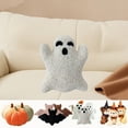 thumbnail image 1 of Halloween Throw Pillow Plush Decorative Pillows - Bat/Pumpkin/Ghost/Bear Shaped Cute Throw Pillows, Indoor Halloween Decoration Cushion for Sofa, Couch, Bed, Living Room Home Decor, 1 of 4