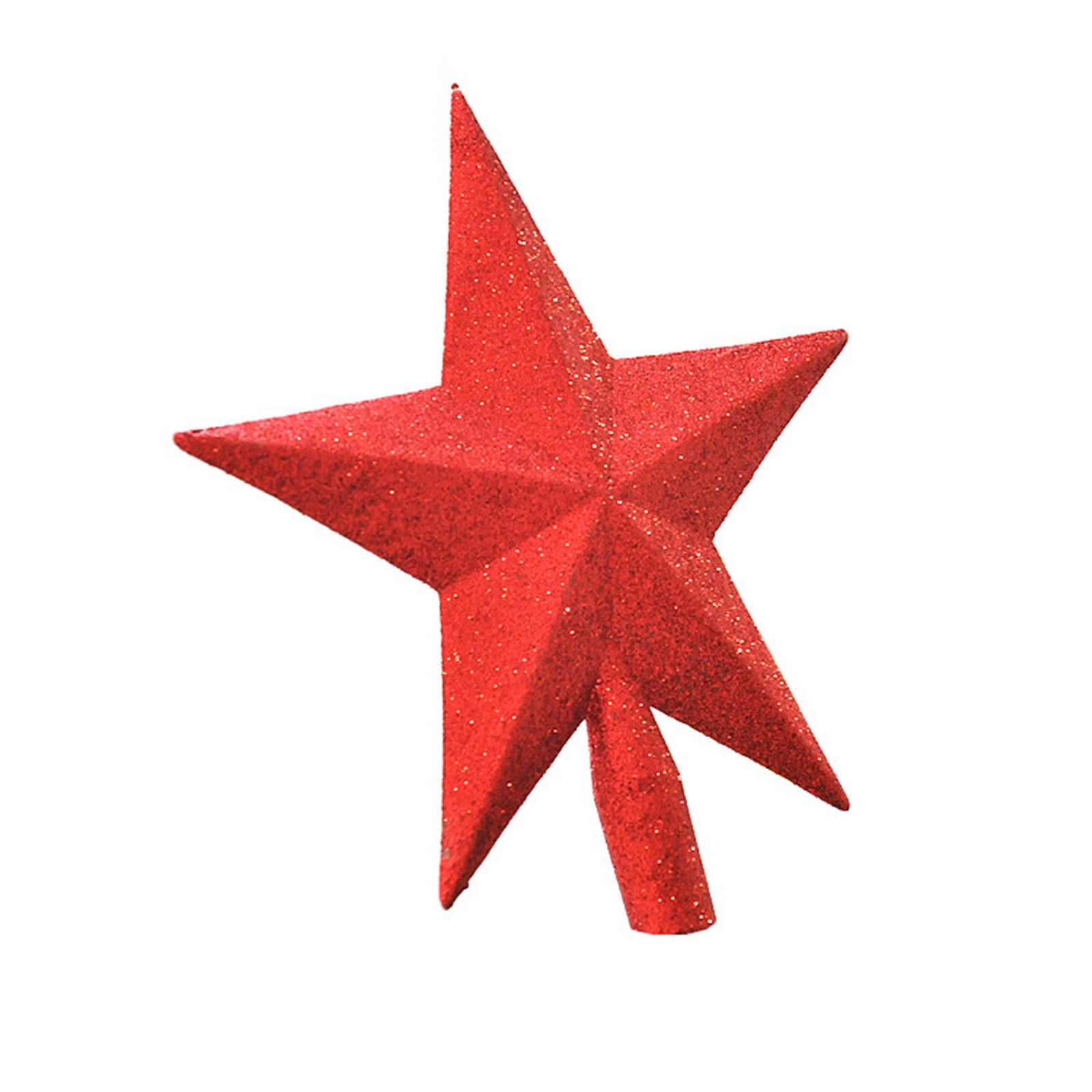 InsCrazy Under $5 Christmas Star Tree Topper 7.9in/20cm Plastic Star Tree Top for Xmas Tree Ornaments Christmas Decorations Party Props Holiday Decor