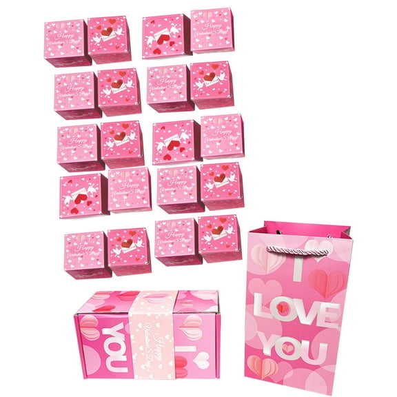 InsCrazy Valentine's Day Surprise Bouncing Box I LOVE YOU Memorial Day Sending Girls Couple Red Packet Gift Boxes Gifts Boxes on Clearance