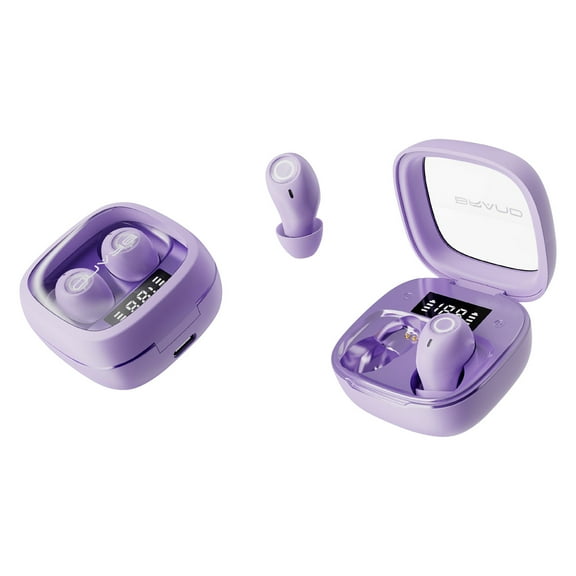 InsCrazy in-Ear Bluetooth Wireless Earbuds Wireless Bluetooth Headset Charging Box Suitable for Sports and Exercise Headphones Earphones