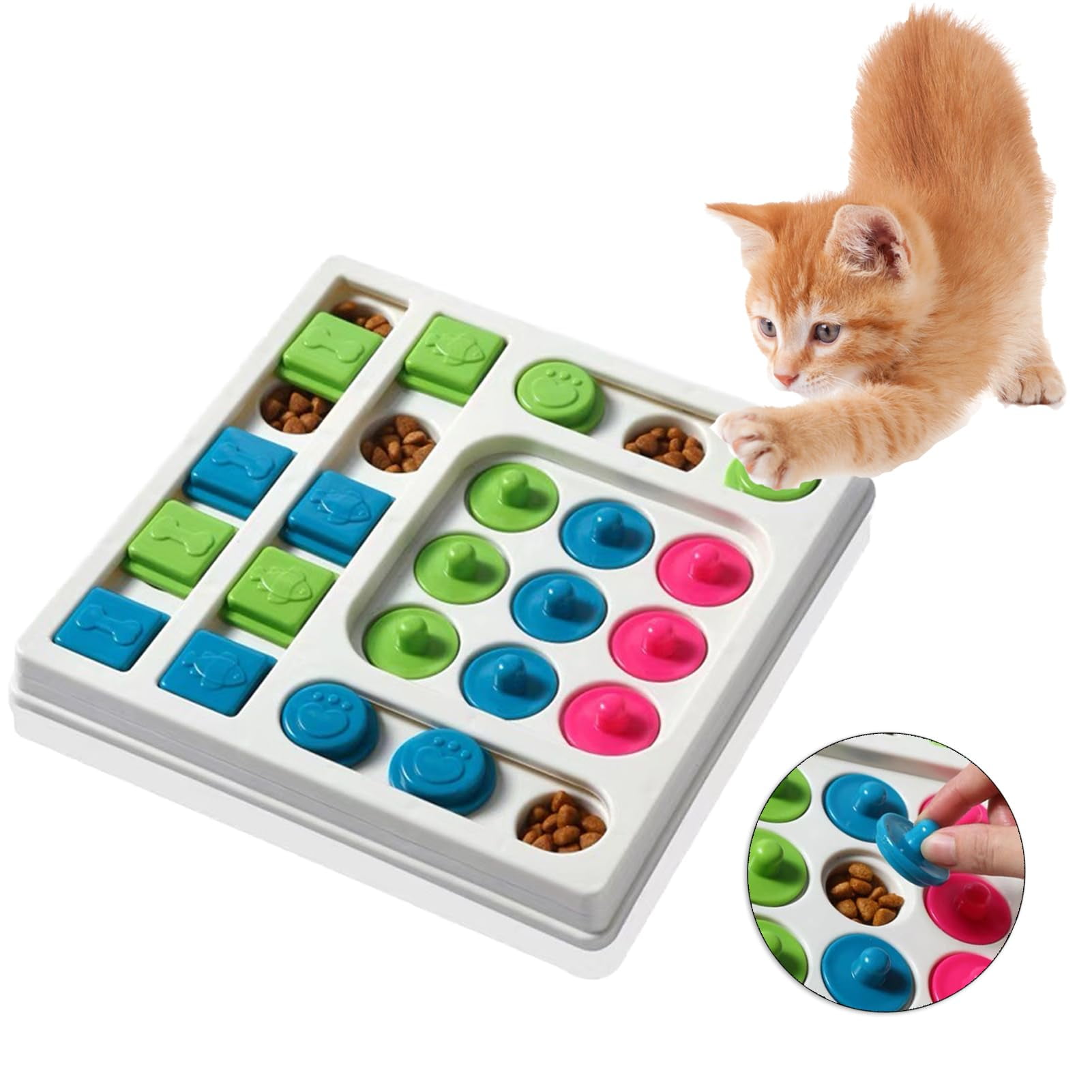 Cat maze feeder hotsell
