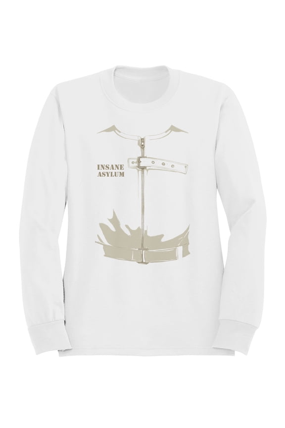 Insane Asylum Straightjacket Graphic Women's Sweatshirt