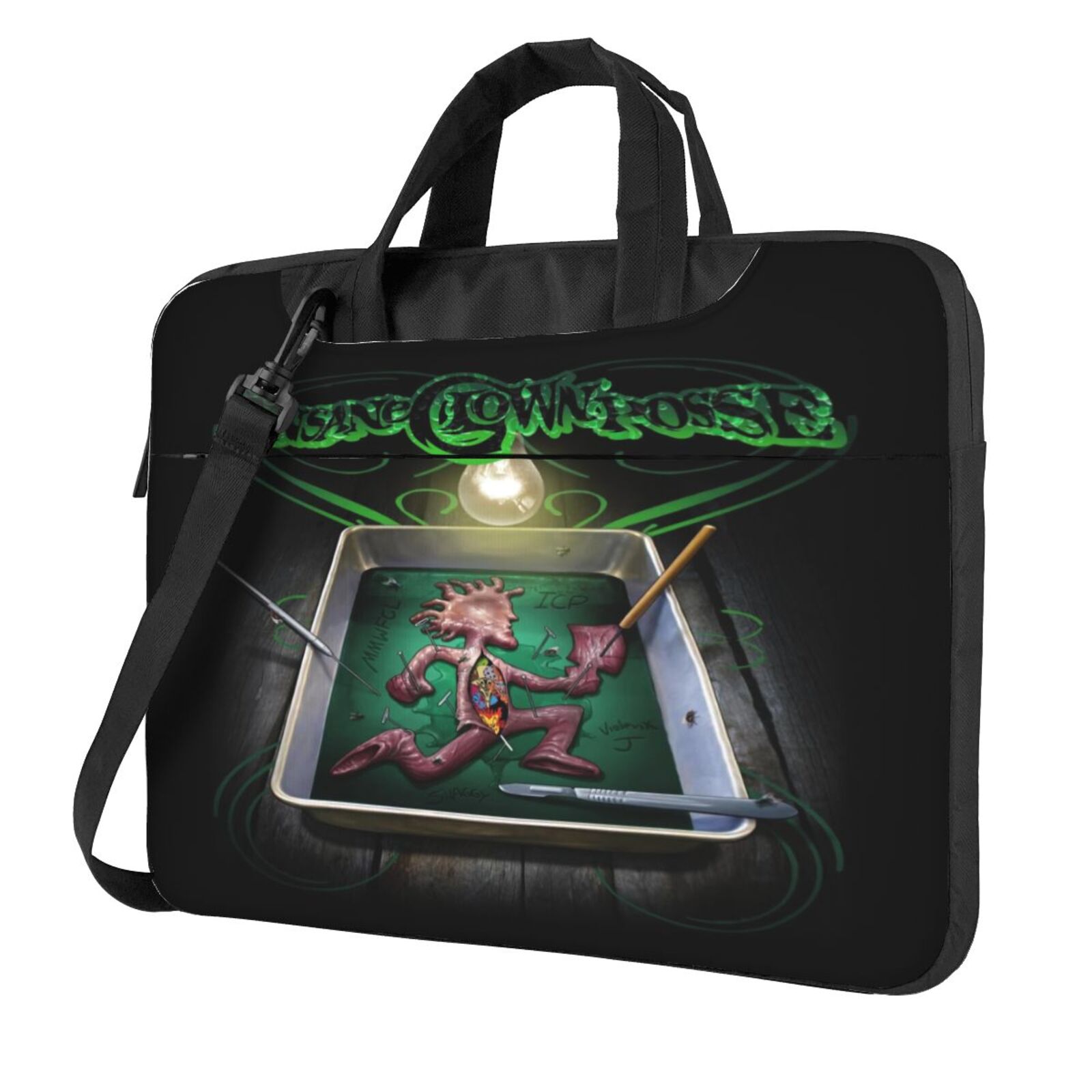 Insane Clown Laptop Bag Waterproof 1315.6 Inch Shoulder Computer Bag