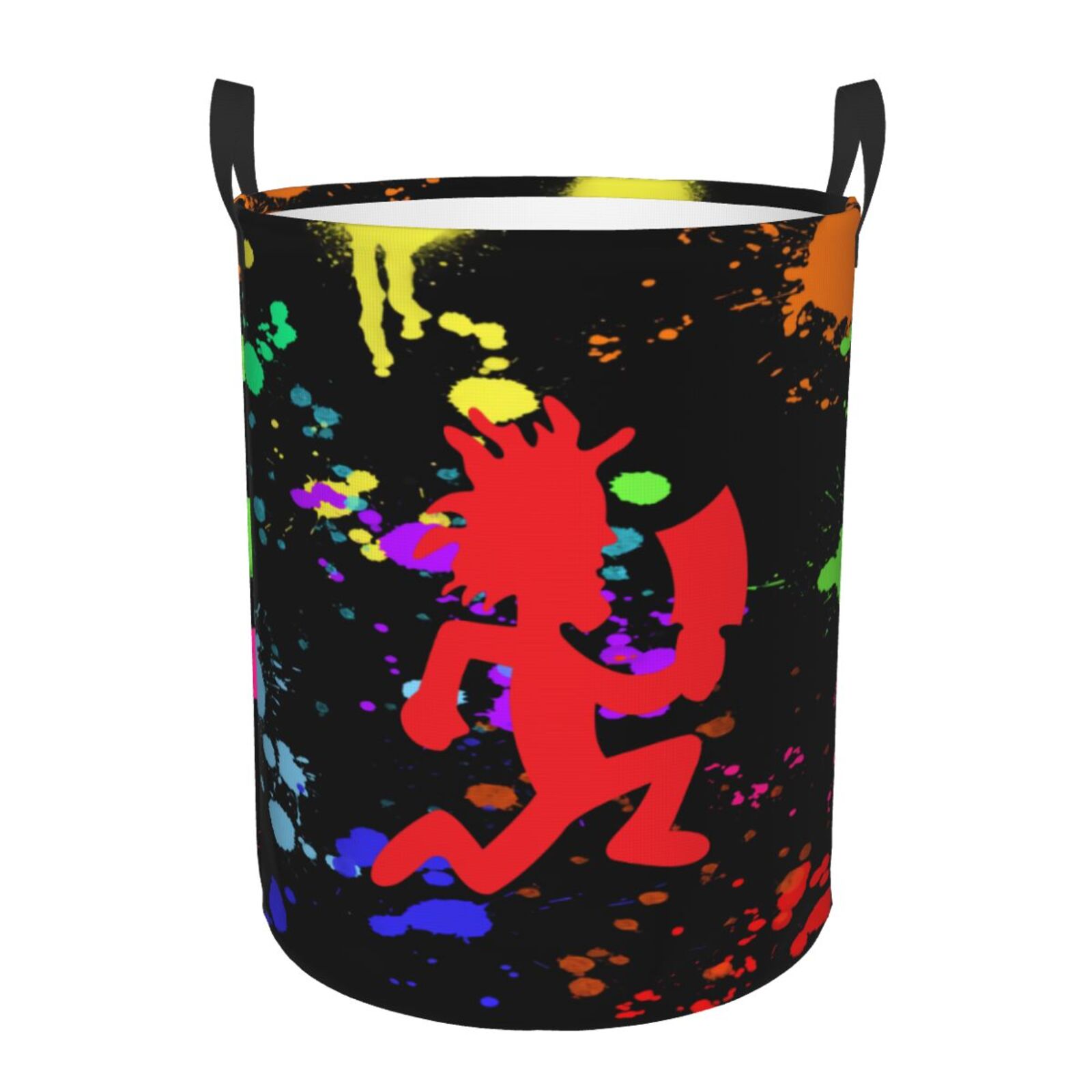 Insane Clown Posse ICP Laundry Hamper Basket with Handles, Lightweight