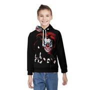 Insane Clown Posse ICP Youth Hoodie Warm Long Sleeved Sweatshirt Tops Soft Sweater Pullover Hooded Jackets Blouse S