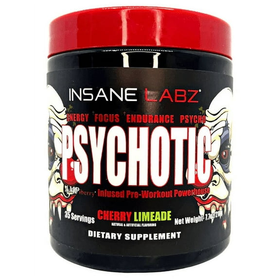 Insane Labz: Psychotic, Cherry Limeade Flavor, 35 Servings